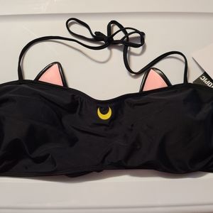 NWT Sailor Moon Luna 3X halter